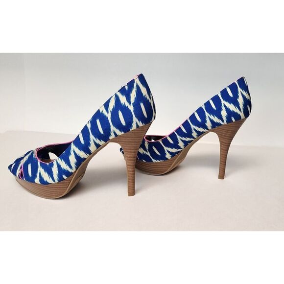 Fergalicious Echo Peep-Toe Ultra High Heel Stiletto Pump Size 10M - Picture 3 of 8